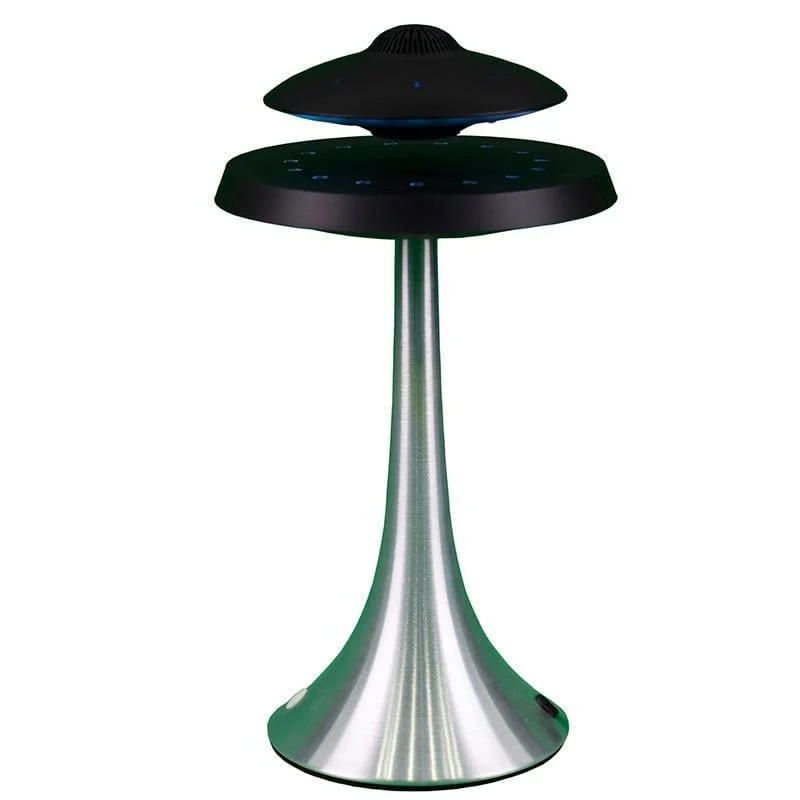 Magnetfederung UFO-Lautsprecher Mart Bluetooth Neue Technologie Sieben Farblichter Super Bass Wasserdichtes kabelloses Laden