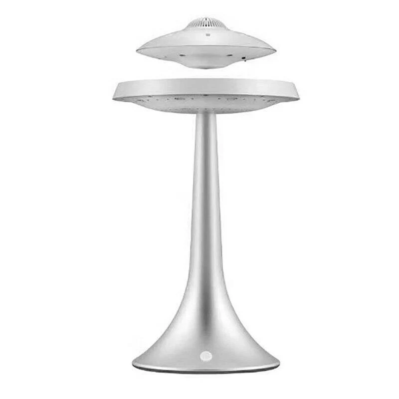 Magnetfederung UFO-Lautsprecher Mart Bluetooth Neue Technologie Sieben Farblichter Super Bass Wasserdichtes kabelloses Laden