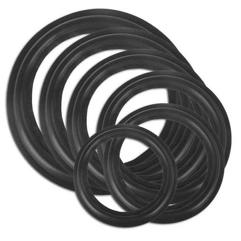 1Pcs 3/4/5/6 Zoll Lautsprecher Gummi Rand Ring Surround Schaum Teile Klapp Ersatz Staubdicht Lautsprecher Zubehör Schutz Ring
