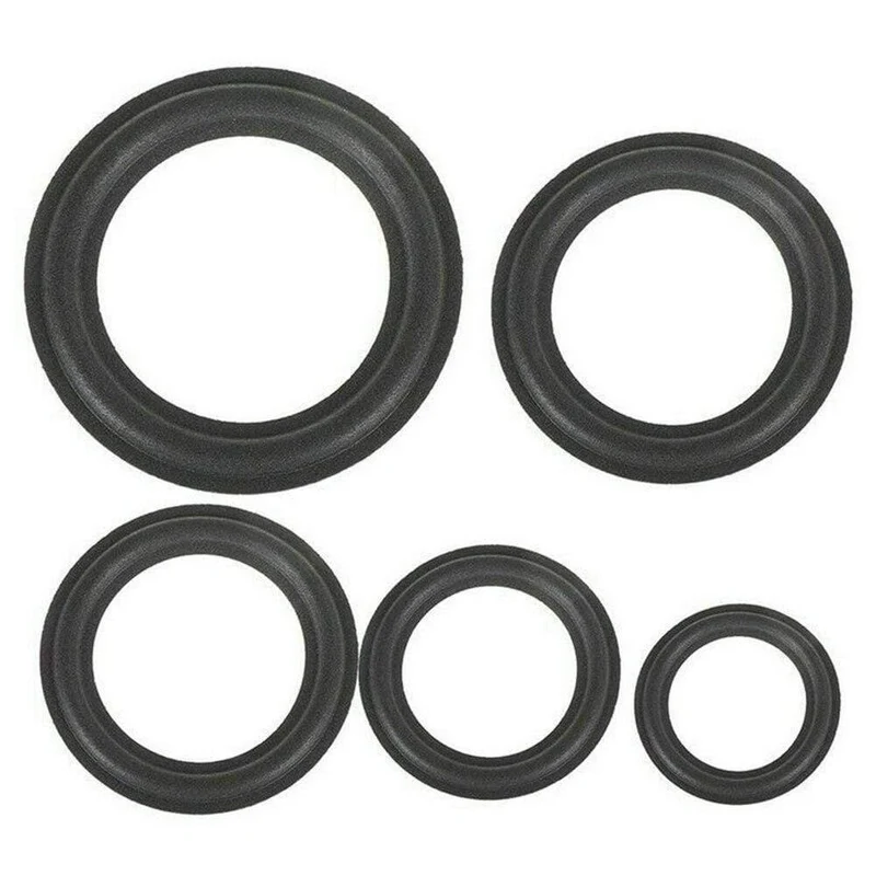 1Pcs 3/4/5/6 Zoll Lautsprecher Gummi Rand Ring Surround Schaum Teile Klapp Ersatz Staubdicht Lautsprecher Zubehör Schutz Ring