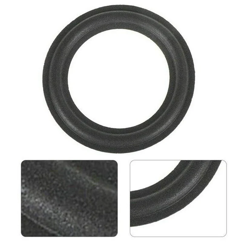 1Pcs 3/4/5/6 Zoll Lautsprecher Gummi Rand Ring Surround Schaum Teile Klapp Ersatz Staubdicht Lautsprecher Zubehör Schutz Ring