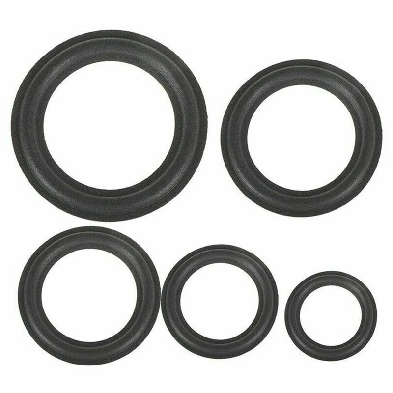 1Pcs 3/4/5/6 Zoll Lautsprecher Gummi Rand Ring Surround Schaum Teile Klapp Ersatz Staubdicht Lautsprecher Zubehör Schutz Ring