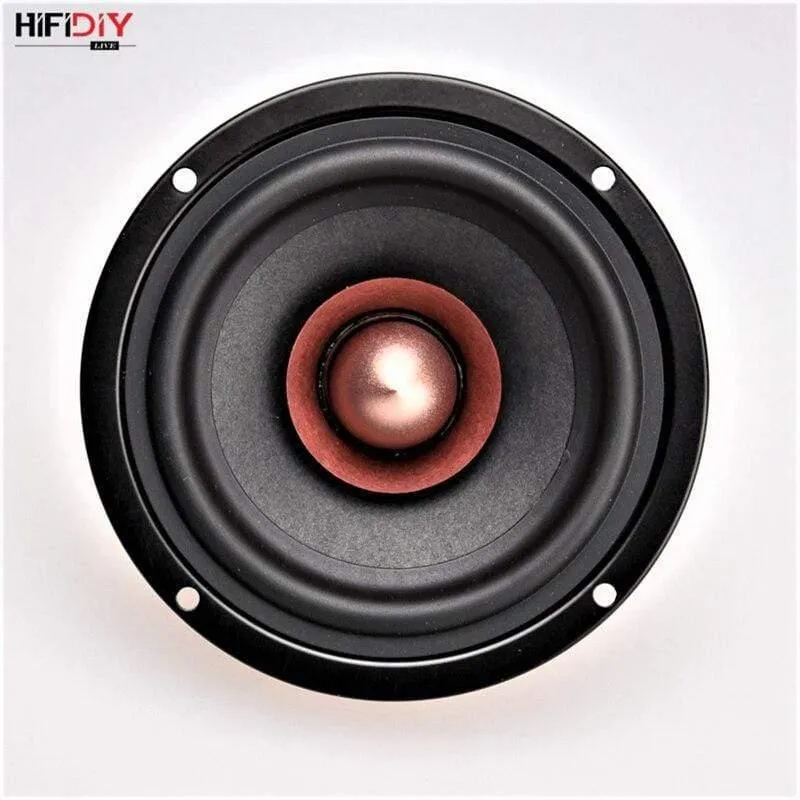 HIFIDIY LIVE Hi-Fi 4.5-Zoll-DIY-Vollfrequenz-Lautsprechereinheit 4 8-OHM-50-W-Neodym-Magnet-Hochaltbass-Lautsprecher QF4-116NS