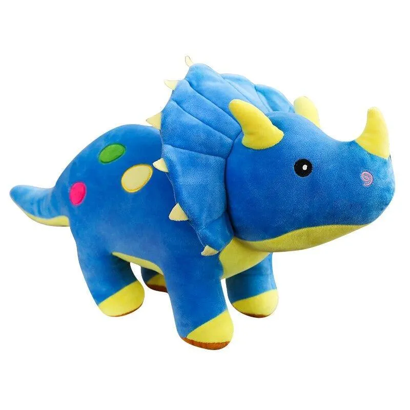 40-100cm Kreative Big Plüsch Weiche Triceratops Stegosaurus Plüschtier Dinosaurierpuppe Kuscheltier Kinder Dinosaurier Spielzeug Geburtstagsgeschenke