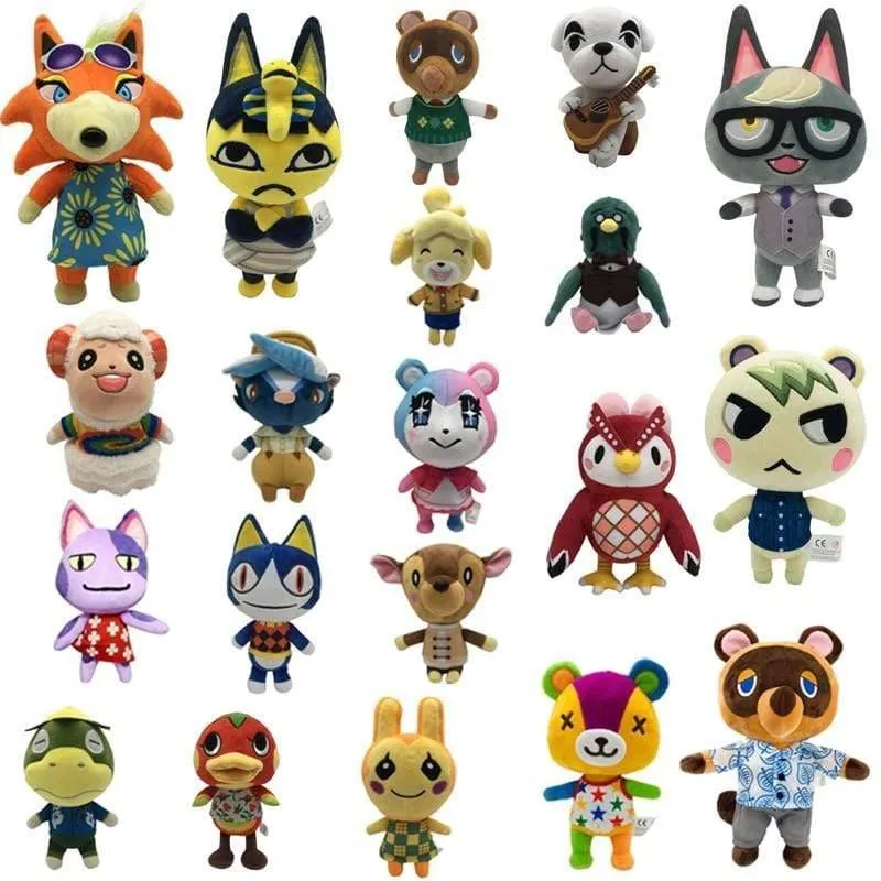 1 stücke Animal Crossing Plüsch Spielzeug Puppen Cartoon Raymond New Horizons Weiche Angefüllte Plüsch Puppen Geschenke Für Kinder Kinder