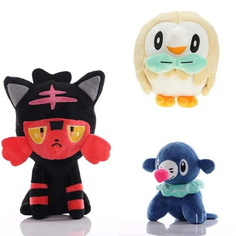 20cm Anime Gosanke Plüsch Spielzeug Bulbasaur Charmander Squirtle Grookey Scorbunny Sobble Puppen Super Weiche Spielzeug Für Kind Kinder Geschenke