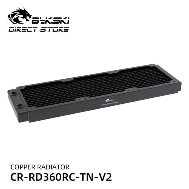 Kupferheizkörper 30MM Dicke 120/240/360mm 14 Wasserweg Dünner Kühler Watercoler Kühlkörper CR-RD120/240/360RC-TN-V2