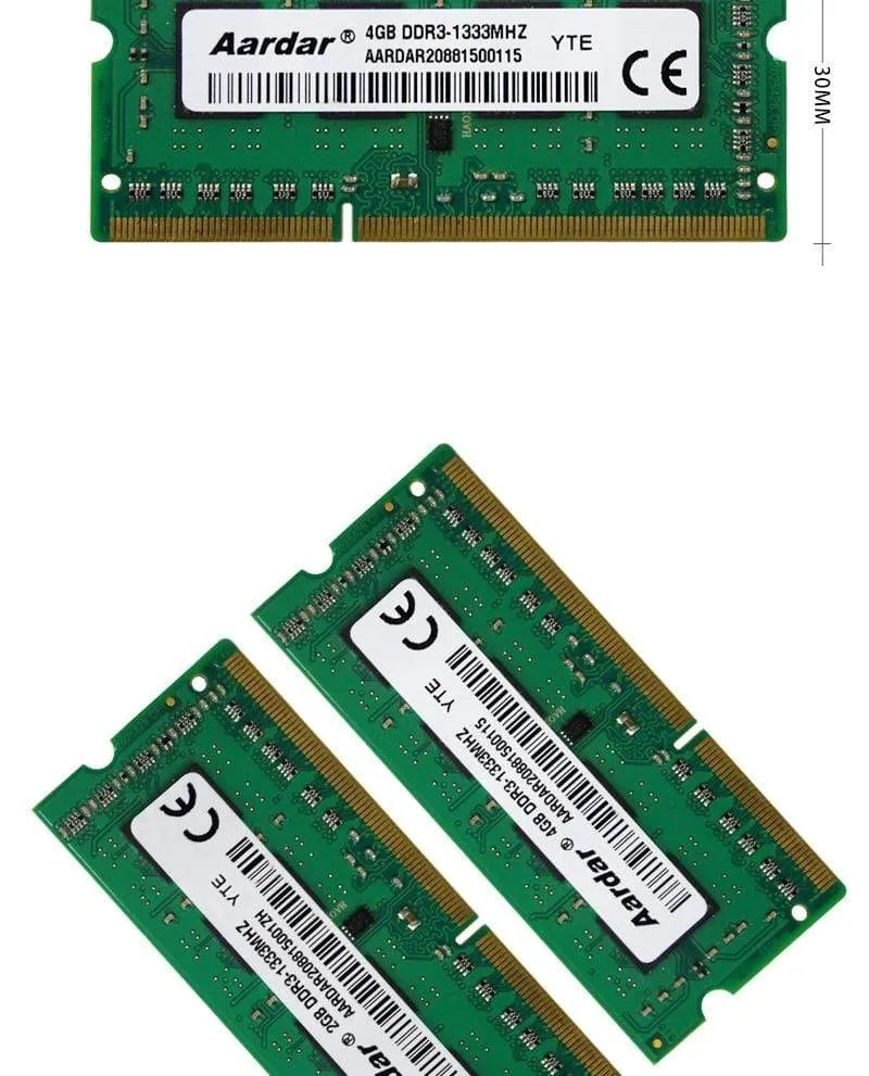 RAM DDR3 2 GB 4 GB 8 GB 1333 MHz 1600 MHz Arbeitsspeicher 1333 1600 Computer Memoria ram ddr 3 Für Laptops