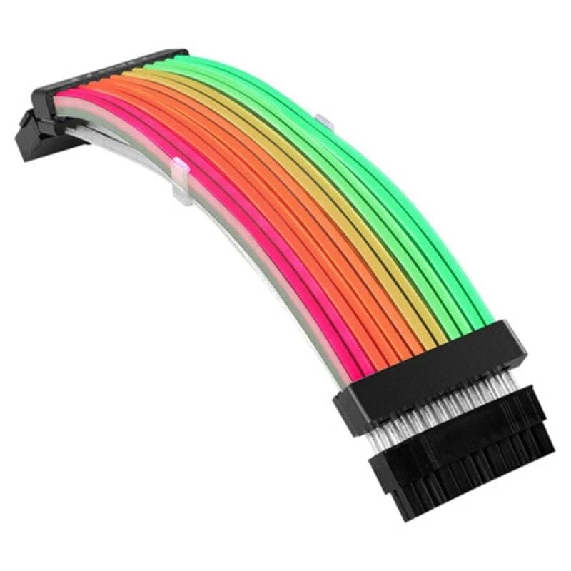 Strimer Plus RGB-Motherboard-Erweiterung ATX 24PIN, GPU-Erweiterung Doppel- / Dreifach 8PIN LIANLI Generation 2 Kabel-PC-Dekoration