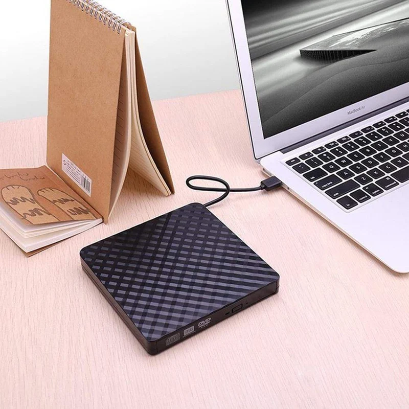 USB 3.0 Externer DVD-Brenner Schriftsteller Recorder CD/DVD-ROM-Player PC Optisches Laufwerk Externes DVD-Laufwerk Optisches Laufwerk