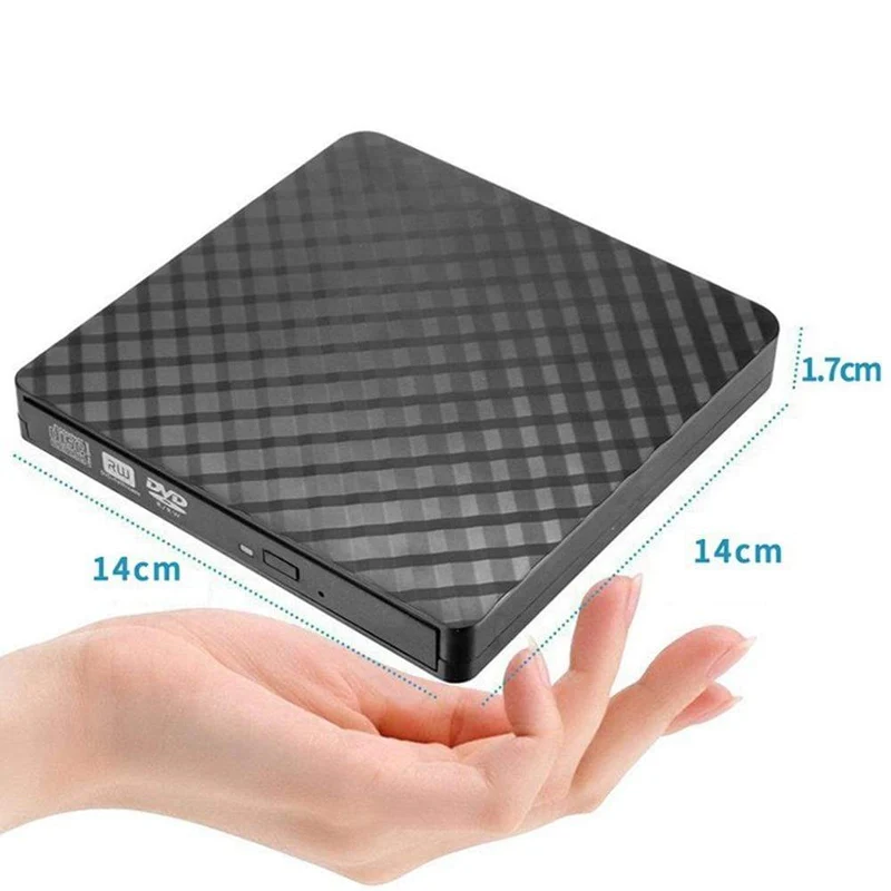 USB 3.0 Externer DVD-Brenner Schriftsteller Recorder CD/DVD-ROM-Player PC Optisches Laufwerk Externes DVD-Laufwerk Optisches Laufwerk