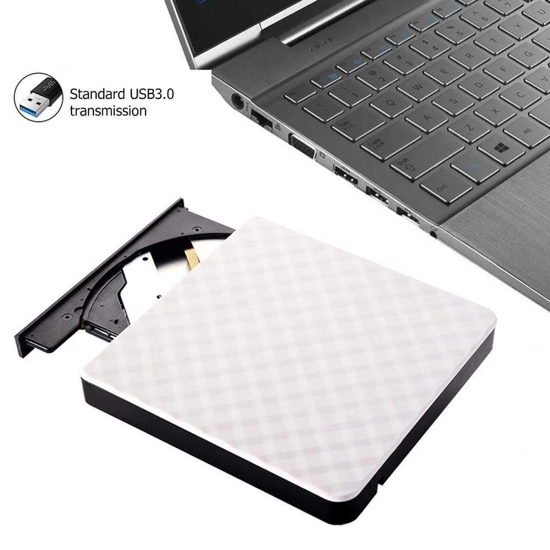 USB 3.0 Externer DVD-Brenner Schriftsteller Recorder CD/DVD-ROM-Player PC Optisches Laufwerk Externes DVD-Laufwerk Optisches Laufwerk