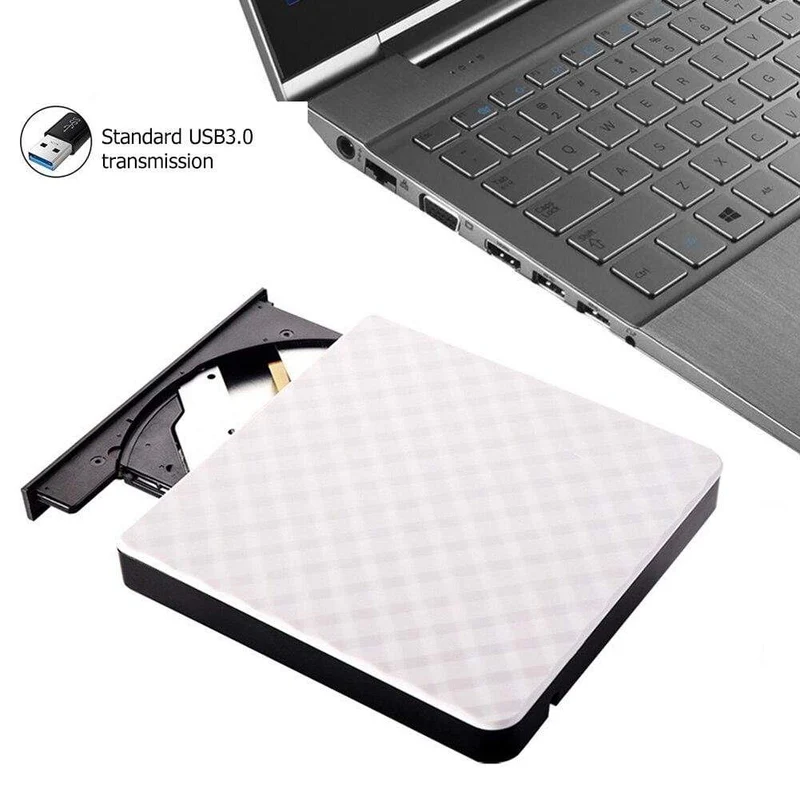 USB 3.0 Externer DVD-Brenner Schriftsteller Recorder CD/DVD-ROM-Player PC Optisches Laufwerk Externes DVD-Laufwerk Optisches Laufwerk