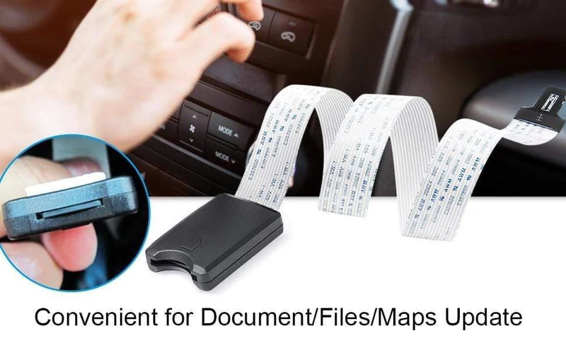 Micro SD zu SD Kartenverlängerungskabel TF zu Micro SD Kartenleser Flexibler Extender Adapter für Auto GPS 3D Drucker TV DVD