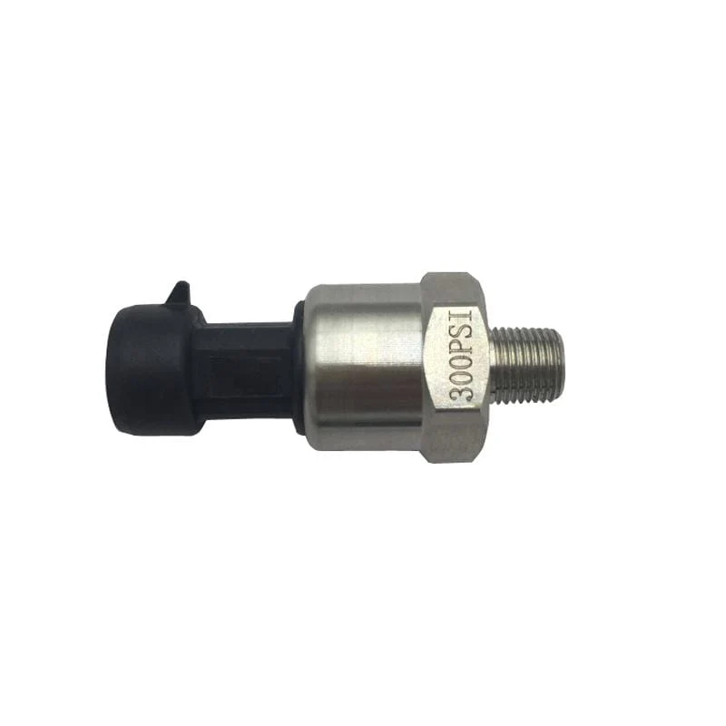 DC 5V 1/8NPT Druckwandler Sender Sensor Edelstahl Öl Luft Wasser 30/100/150/200/300/500/1000/1600 psi