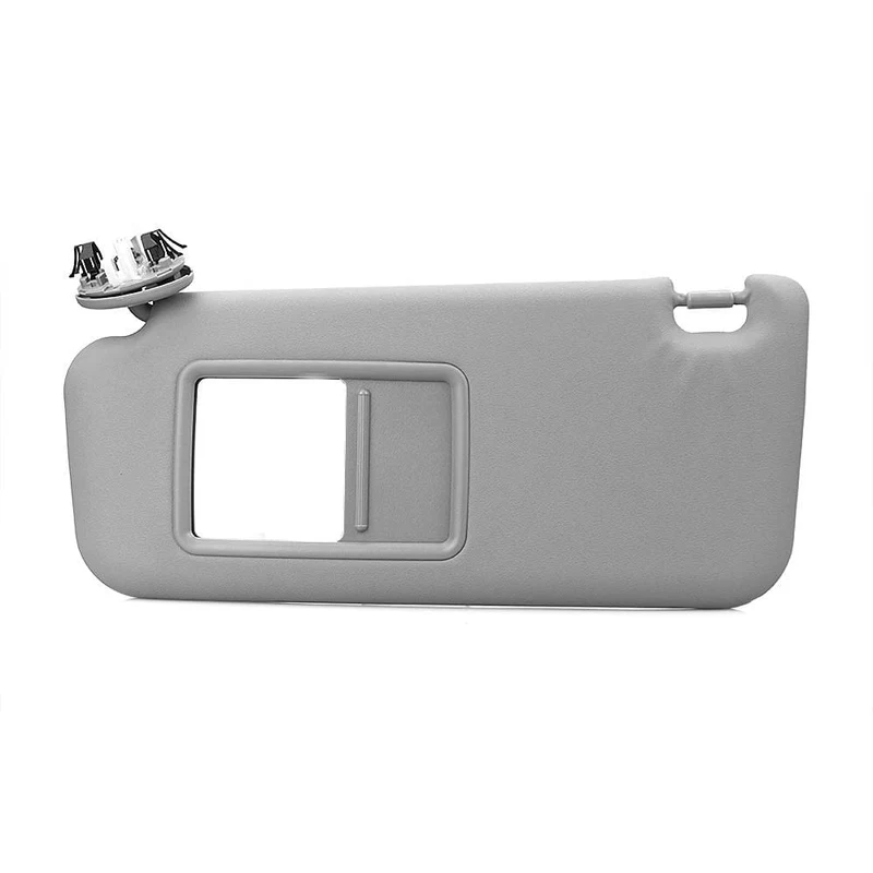 Graue Sonnenblende für die linke Fahrerseite für Toyota RAV4 2006 2007 2008 2009 74320-42501-B2, Auto-Innenraum-Sonnenblende, Sonnenschutz, Autoteil