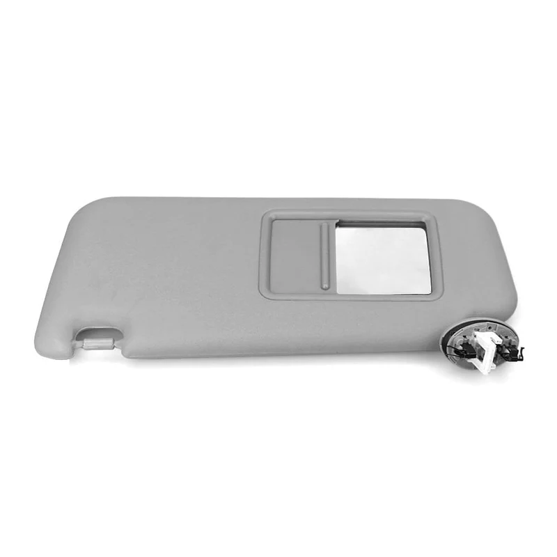 Graue Sonnenblende für die linke Fahrerseite für Toyota RAV4 2006 2007 2008 2009 74320-42501-B2, Auto-Innenraum-Sonnenblende, Sonnenschutz, Autoteil