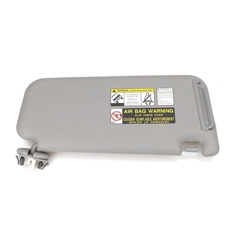 Graue Sonnenblende für die linke Fahrerseite für Toyota RAV4 2006 2007 2008 2009 74320-42501-B2, Auto-Innenraum-Sonnenblende, Sonnenschutz, Autoteil