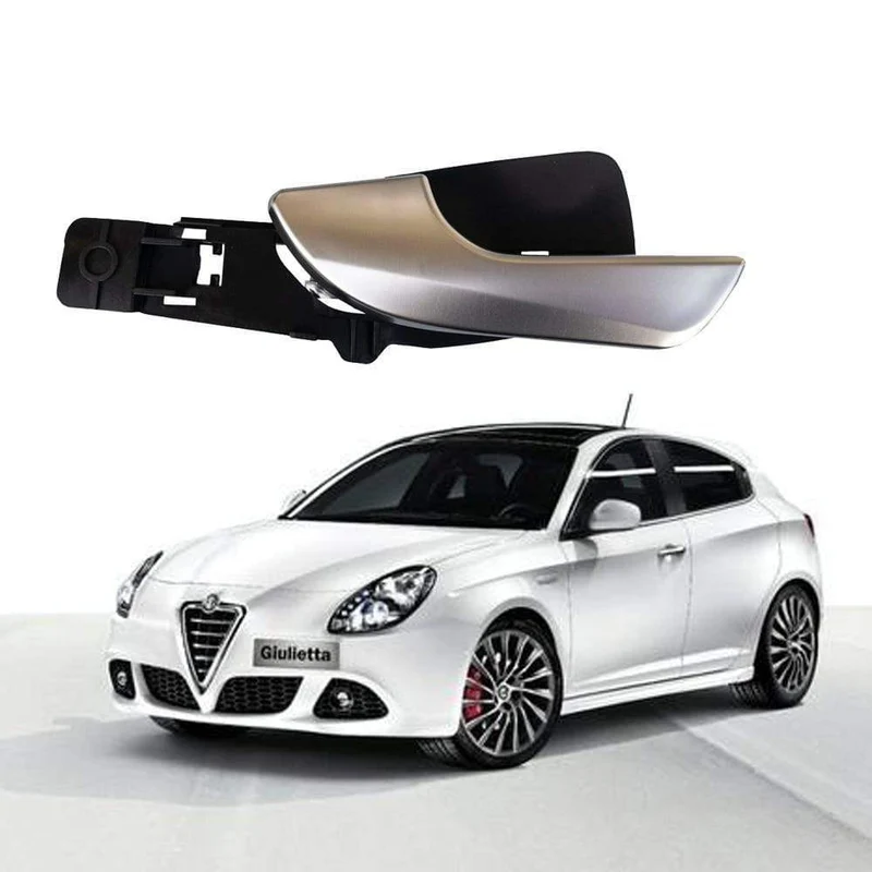 Auto Innentürgriff Chrom links vorne für Alfa Romeo Giulietta 2010 2011 2012 2013 2014 2015 2016 2017 2018 XNUMX