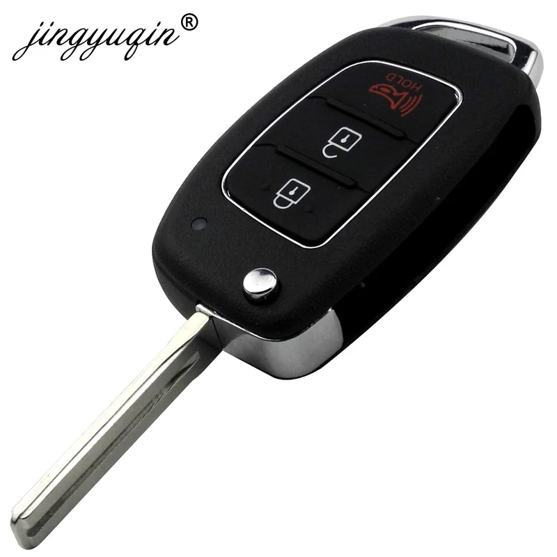 3 Tasten Fernbedienung Autoschlüsseletui für Hyundai HB20 IX35 I45 SANTA FE Accent I40 I20 HY15/HY20/TOY40 Uncut Blade Fob Shell