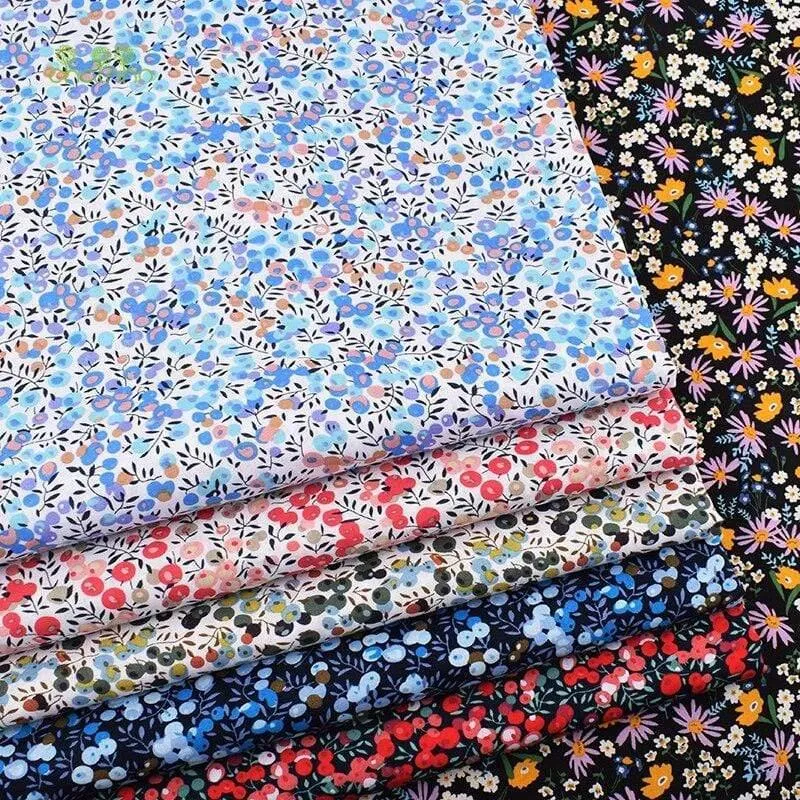 Schöne Beeren Serie Gedruckt Plain Baumwolle Stoff, DIY Quilten & Nähen Popeline Material Für Baby & Kinder Kleid, hemd, Rock, PCC098