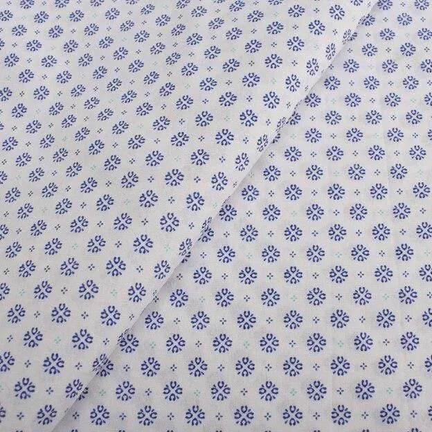 Chainho, geometrische Muster, bedruckter einfarbiger Baumwollstoff, DIY-Quilt- und Nähmaterial aus Popeline für Baby- und Kinderkleider, Hemden und Röcke