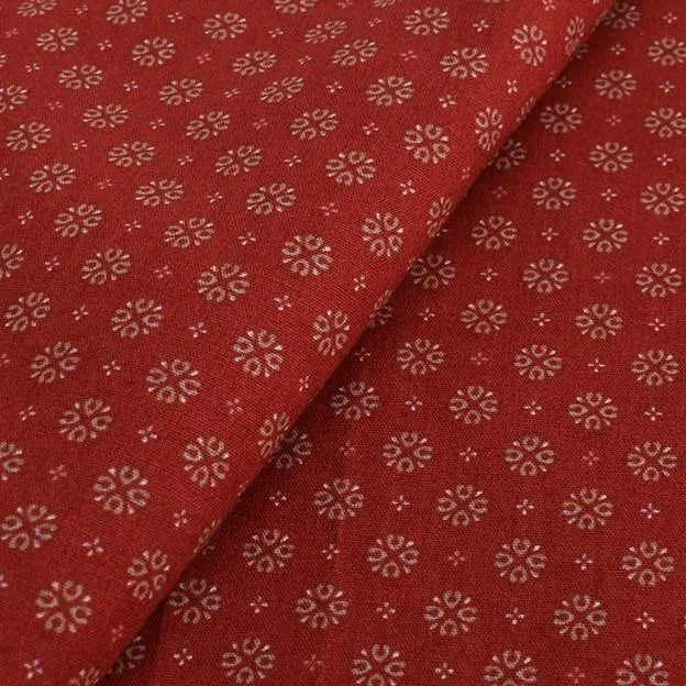 Chainho, geometrische Muster, bedruckter einfarbiger Baumwollstoff, DIY-Quilt- und Nähmaterial aus Popeline für Baby- und Kinderkleider, Hemden und Röcke