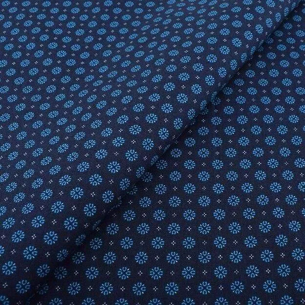 Chainho, geometrische Muster, bedruckter einfarbiger Baumwollstoff, DIY-Quilt- und Nähmaterial aus Popeline für Baby- und Kinderkleider, Hemden und Röcke