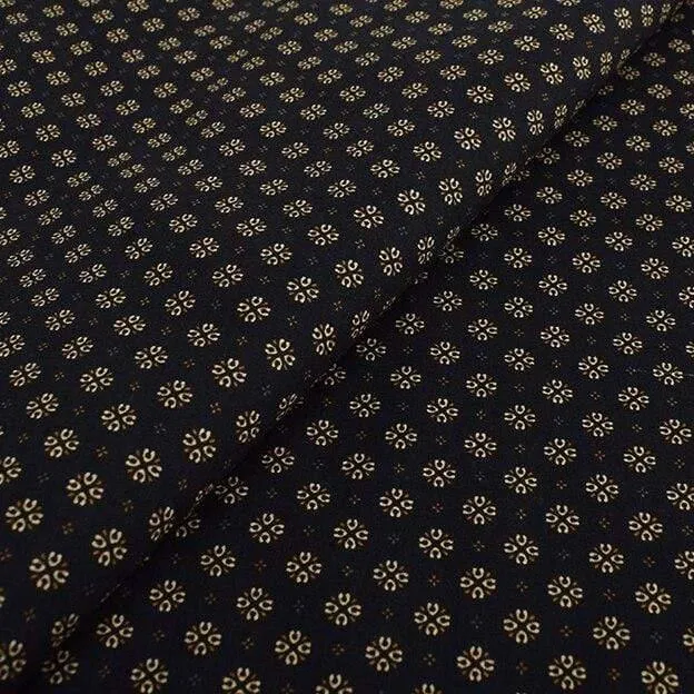Chainho, geometrische Muster, bedruckter einfarbiger Baumwollstoff, DIY-Quilt- und Nähmaterial aus Popeline für Baby- und Kinderkleider, Hemden und Röcke