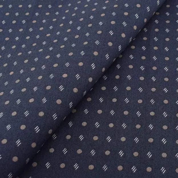 Chainho, geometrische Muster, bedruckter einfarbiger Baumwollstoff, DIY-Quilt- und Nähmaterial aus Popeline für Baby- und Kinderkleider, Hemden und Röcke