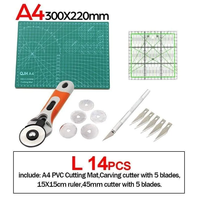 A1 A2 A3 A4 A5 PVC Schneidematten Leder Gravur Schneidebrett Selbstreparierende Matte DIY Leder Handwerk Schneideunterlage Nähzubehör
