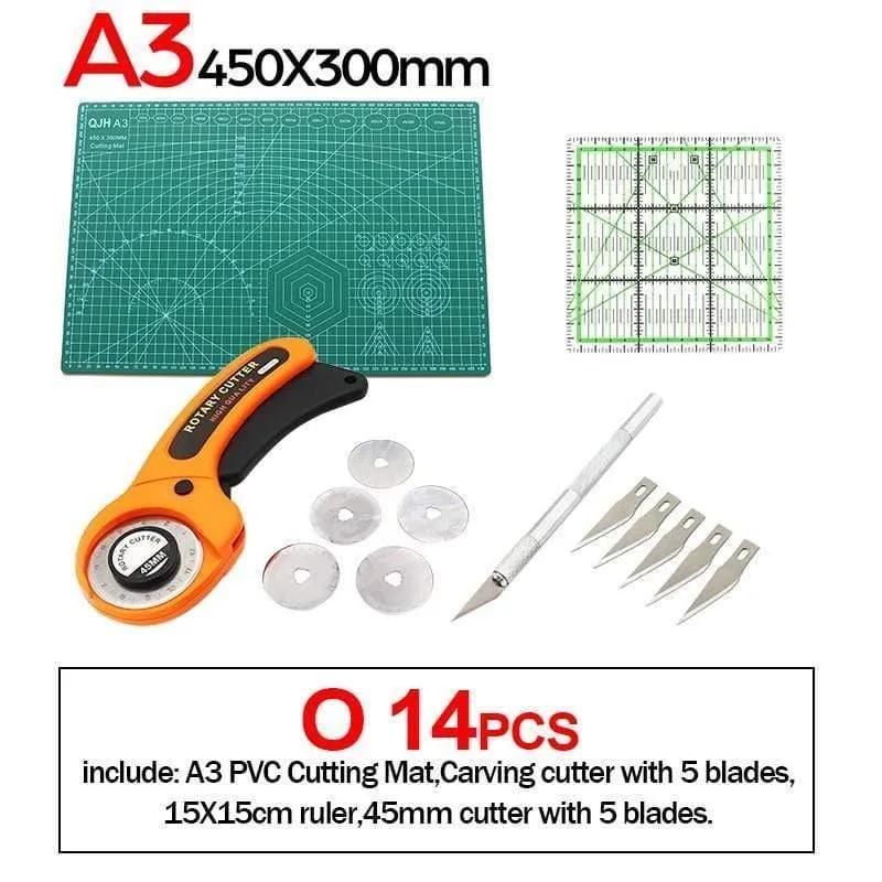 A1 A2 A3 A4 A5 PVC Schneidematten Leder Gravur Schneidebrett Selbstreparierende Matte DIY Leder Handwerk Schneideunterlage Nähzubehör
