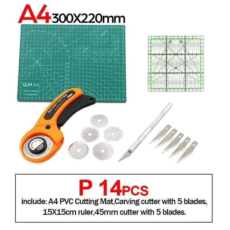 A1 A2 A3 A4 A5 PVC Schneidematten Leder Gravur Schneidebrett Selbstreparierende Matte DIY Leder Handwerk Schneideunterlage Nähzubehör