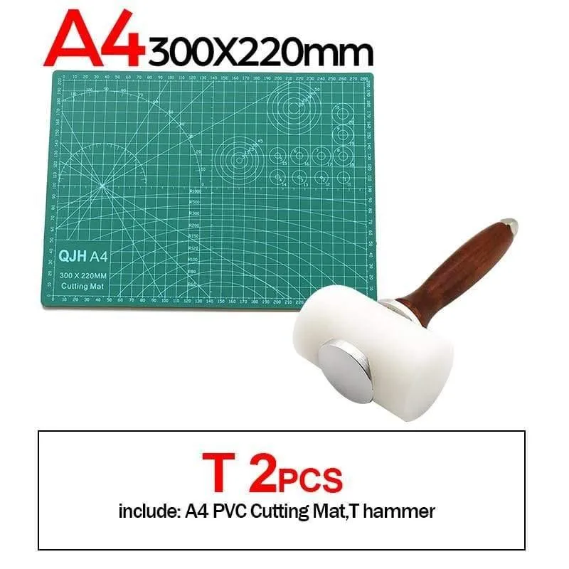 A1 A2 A3 A4 A5 PVC Schneidematten Leder Gravur Schneidebrett Selbstreparierende Matte DIY Leder Handwerk Schneideunterlage Nähzubehör
