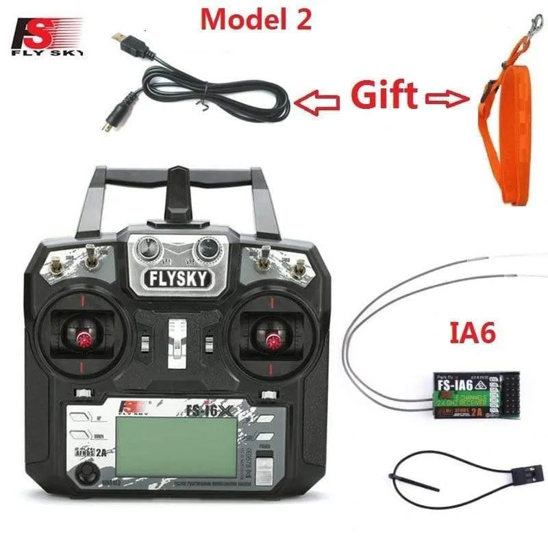 Flysky I6X FS-i6X 10CH 2.4G AFHDS 2A RC Sender Steuerung mit FS-iA6B FS-iA10B FS-X6B FS-A8S IA6 A8S Empfänger für Rc Flugzeug
