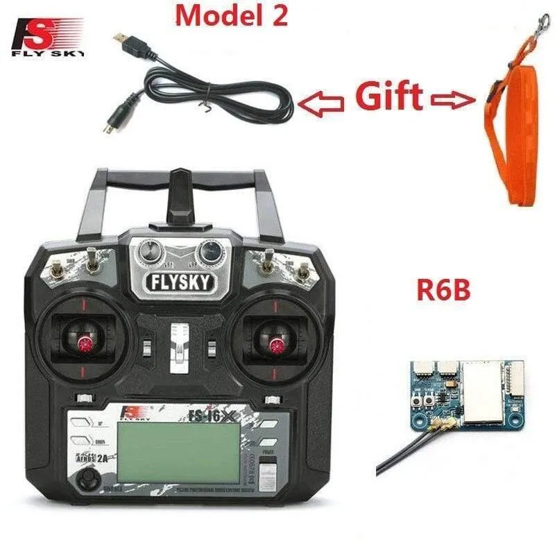 Flysky I6X FS-i6X 10CH 2.4G AFHDS 2A RC Sender Steuerung mit FS-iA6B FS-iA10B FS-X6B FS-A8S IA6 A8S Empfänger für Rc Flugzeug