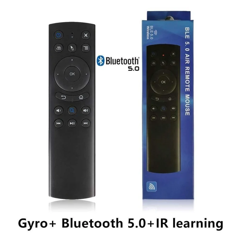 L8STAR G20S Pro Voice Hintergrundbeleuchtetes Smart Air Mouse Gyroskop IR Lernen der Google Assistant-Fernbedienung für X96 MAX + Android TV BOX
