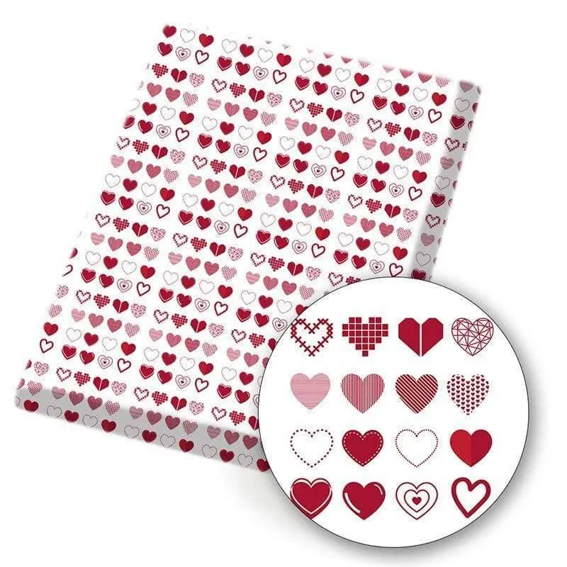 Polyester-Baumwollstoff, Gesichtsausdruck, bedruckter Stoff, Nähen, Heimtextilien, Stoff, Kleidersack, Material, 45 x 145 cm, 80 g/Stück