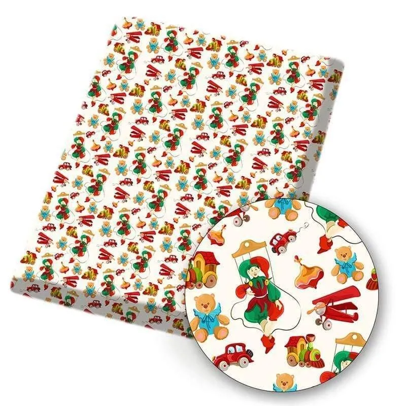Polyester-Baumwollstoff, Gesichtsausdruck, bedruckter Stoff, Nähen, Heimtextilien, Stoff, Kleidersack, Material, 45 x 145 cm, 80 g/Stück