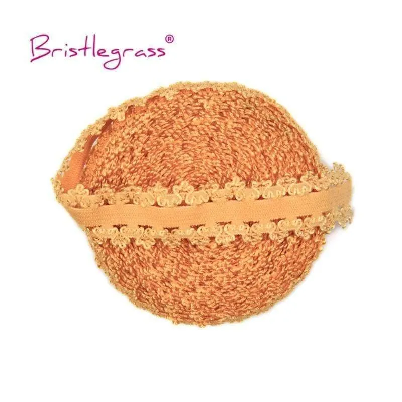 5 Yard 3/4 "20mm Picot Loop Crown Rüschen Spitzenbesatz Elastics Spandex Bänder Haargummi Stirnband Tutu Kleid Nähen Handwerk