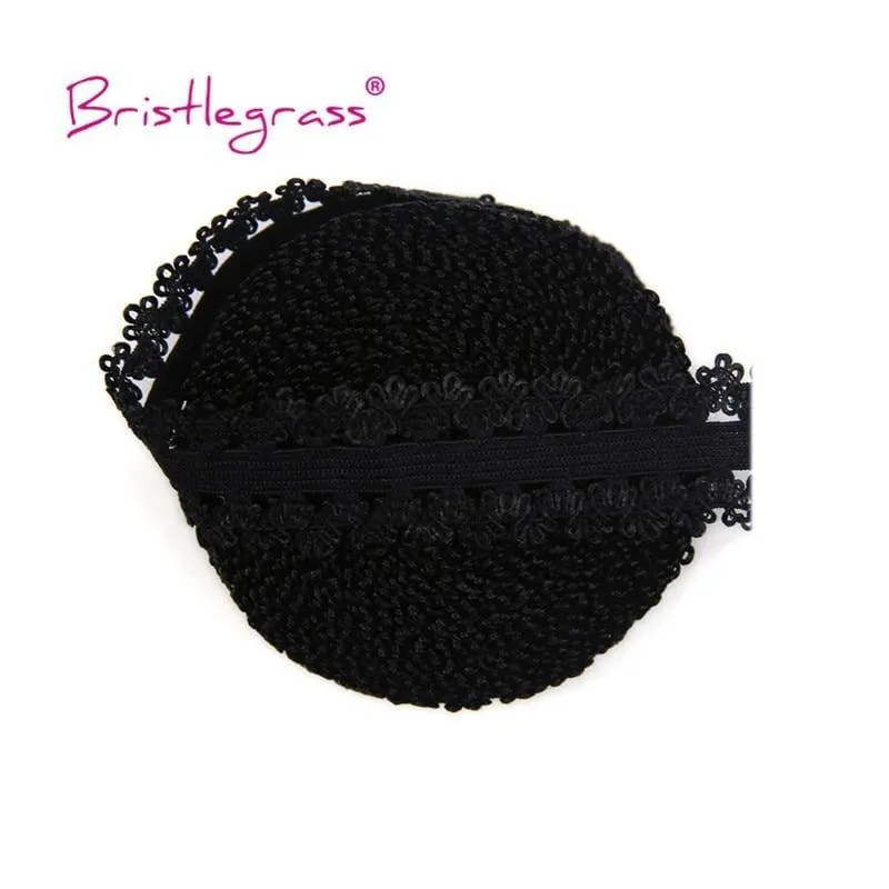 5 Yard 3/4 "20mm Picot Loop Crown Rüschen Spitzenbesatz Elastics Spandex Bänder Haargummi Stirnband Tutu Kleid Nähen Handwerk