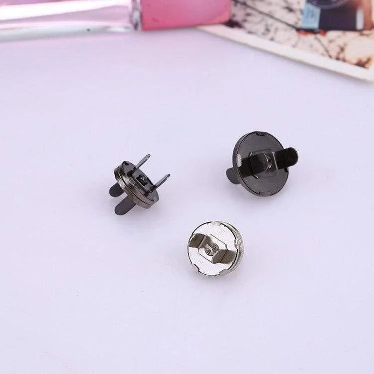 50 Stück Bronze Silber Metall Magnetknopf für Diy Taschen Druckknöpfe Druckknopf Verschluss Druckknopf Nähzubehör 14 * 3.5 mm