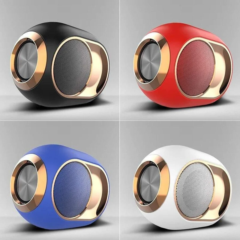 Drahtloser TWS X6 Bluetooth-Lautsprecher Tragbarer Außenlautsprecher Intelligente Subwoofer-Unterstützung zur Rauschunterdrückung TF U Disk FM-Radio