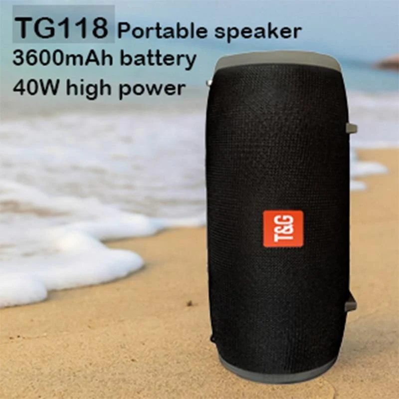 Bluetooth-Lautsprecher Tragbare 40-W-Säule Drahtlose Soundbar Bass Hifi Stereo-Subwoofer Soundsystem Music Center FM-Radio Boom Box