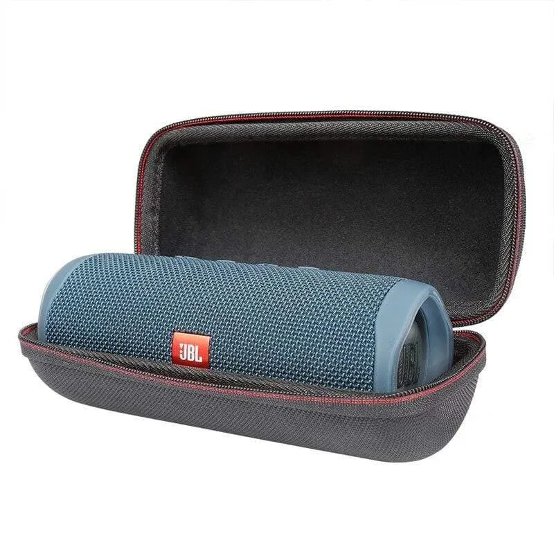 2019 New Travel Tragbare Schutzhülle Hartschalen-Aufbewahrungstasche Beutelabdeckung mit Karabinerhaken für JBL Flip 5 Flip5-Lautsprecher
