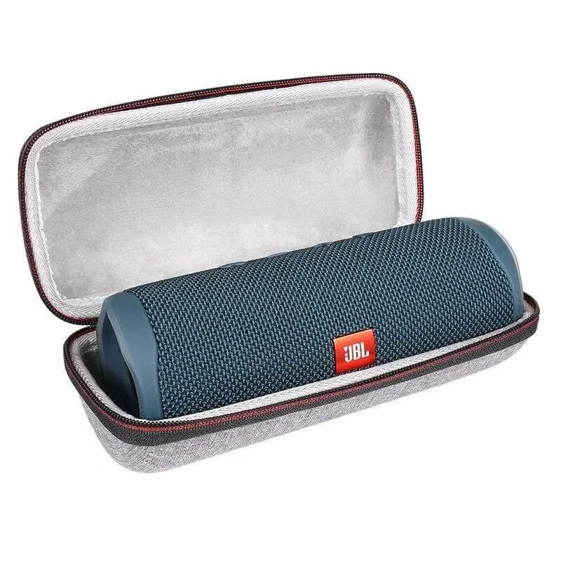 2019 New Travel Tragbare Schutzhülle Hartschalen-Aufbewahrungstasche Beutelabdeckung mit Karabinerhaken für JBL Flip 5 Flip5-Lautsprecher