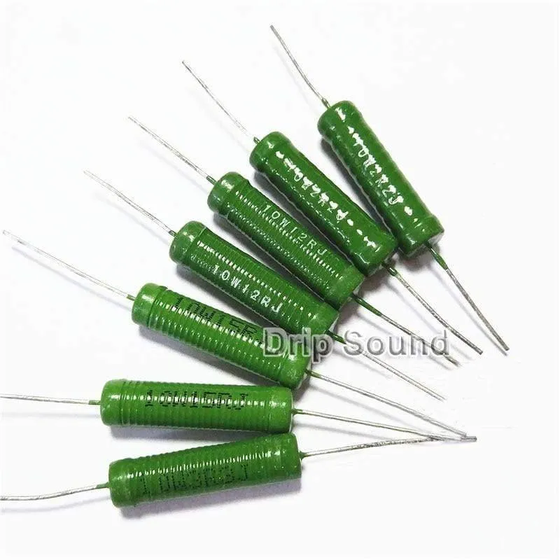 2 Stück 1-6.8 Ohm RX21-10W Lautsprecherteiler Crossover Drahtwicklungswiderstand Drahtgewickelter Drahtwiderstand