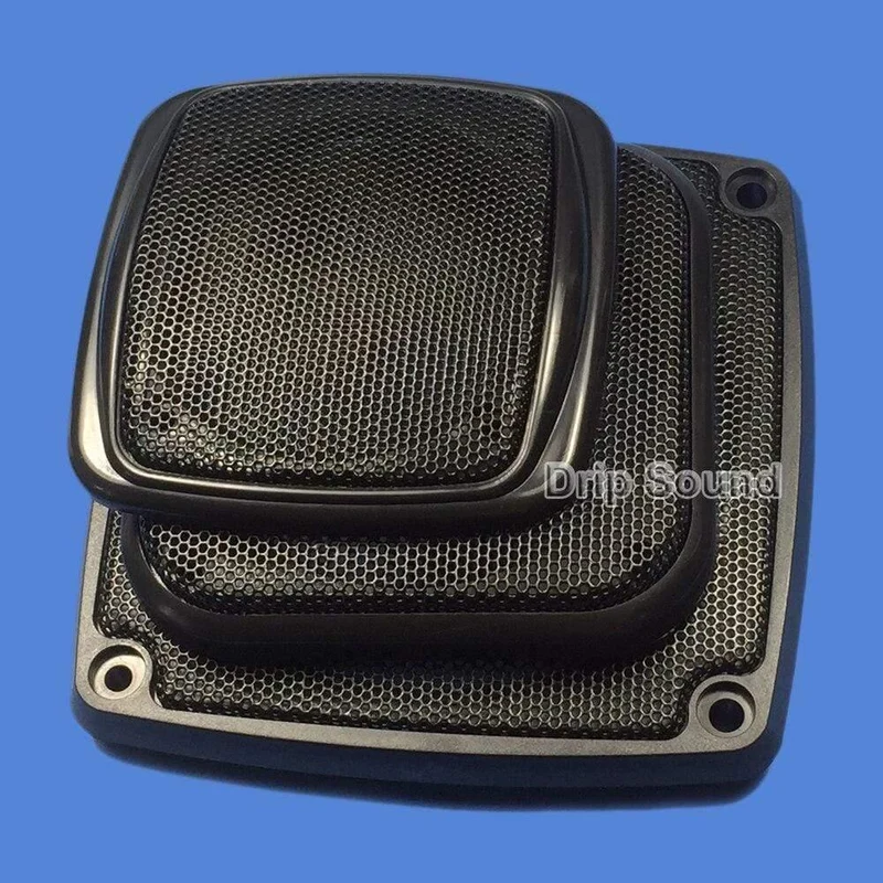 Für 3"/4"/5"/6" Zoll Auto-Audio-Lautsprecher-Umwandlungsnetzabdeckung, dekorativer Kreis-Metallgittergrill