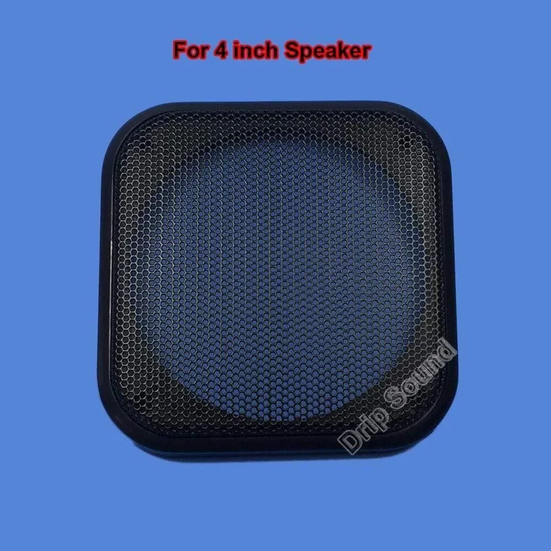Für 3"/4"/5"/6" Zoll Auto-Audio-Lautsprecher-Umwandlungsnetzabdeckung, dekorativer Kreis-Metallgittergrill