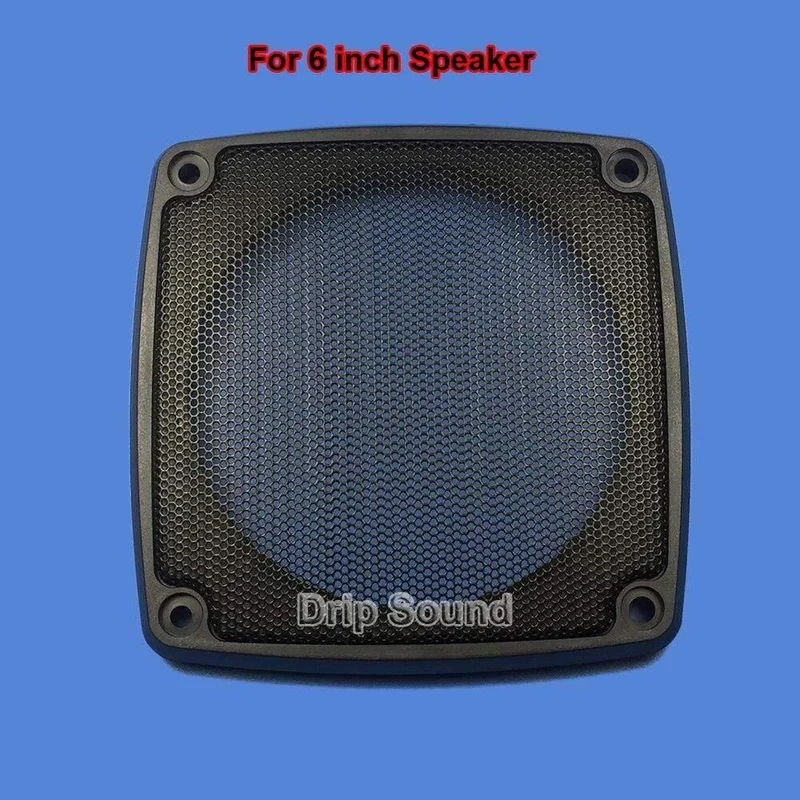 Für 3"/4"/5"/6" Zoll Auto-Audio-Lautsprecher-Umwandlungsnetzabdeckung, dekorativer Kreis-Metallgittergrill